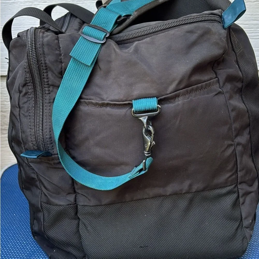 Vintage Patagonia Under Seat Black Duffel Bag